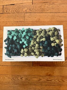 Modern Brick Haus Brick Build Wall Art Set - Moss Garden